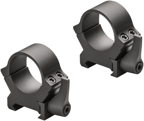 Leupold QRW2 Scope Ring Set, Picatinny/Weaver Mount, Medium Mount, 1", Black