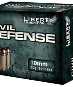 Liberty Civil Defense 10mm 60 gr, LF Fragmenting HP 20rd Box