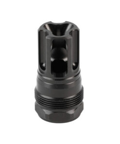 Liberty Precision Machine Eclipse, Flash Hider, 30 Caliber, 1/2X28 Thread Pitch, Compatible with .900"-24 Mounts, Nitride Finish, Black