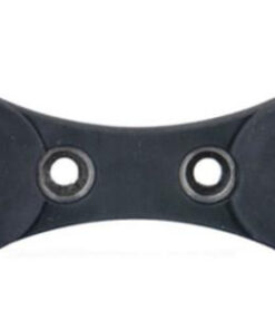 Lockdown Gun Concealment Magnet, For Full Size or Revolver, Black