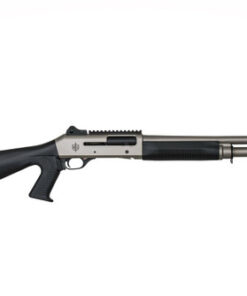 MAC 1014 Marine 12 Ga, 3" Chamber 18.5" Barrel, Nickel, Black Furniture, 5rd
