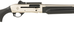 MAC 2 Tactical Marine 12 Ga, 3" Chamber 18.5" Barrel, Ghost Ring Sight, Semi Auto Nickel, 5rd