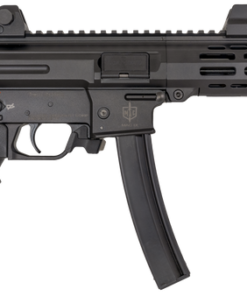 MAC IX 9mm Sub Gun Luger 6.50" Threaded Barrel, M-LOK Handguard, Black Anodized Frame w/Picatinny Rail, Black Polymer Grip 30 Rd