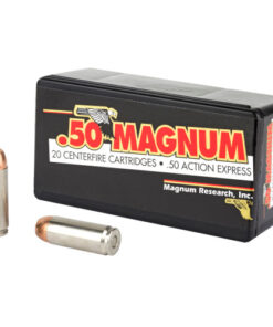 Magnum Research 50 Action Express, 300gr, Jacketed Hollow Point, 20rd Box