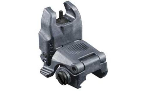 Magpul MBUS Sight Front Stealth Gray Polymer, Spring-Loaded Flip Up for AR15/ M16