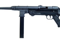 Mauser MP-40 Carbine 22 LR, 16.30" Barrel Faux Suppressor, Adjustable Rear Sight, Underfolding Stock, 23rd