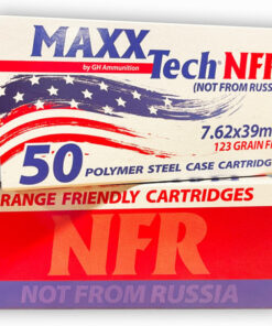 Maxx Tech 7.62x39mm 123gr, Full Metal Jacket, 50rd Box