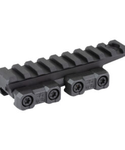 Midwest MK2, Mount, Fits 1913 Picatinny Rail Riser, 9 Slot, Anodized Finish, Black
