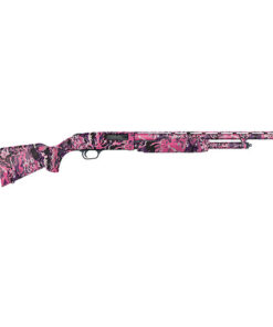 Mossberg 500 Super Bantam 20 Ga, 22" Barrel, 3", 5+1 Capacity, Muddy Girl Wild Finish & Synthetic Stock, 5rd
