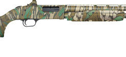 Mossberg 500 Super Bantam Turkey 20 Ga, 3" Chamber 22" Barrel, Mossy Oak Green Leaf, Includes Holosun Red Dot, 5rd