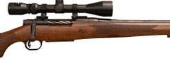 Mossberg Patriot 400 Legend, 20" Threaded Barrel, Walnut Stock, 3-9x40mm Scope, 4rd