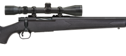 Mossberg Patriot Youth 350 Legend, 22" Barrel, 3-9x40mm Scope, Black, Fixed Adj LOP Stock, Blued, Youth/Compact Hand, 4rd