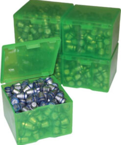 MTM Cast Bullet Box 2pk 200/9mm Capacity Poly Clear Grn