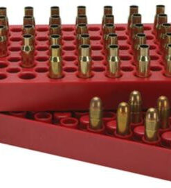MTM Universal Loading Tray All Handgun/Rifle 50rds Red