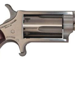 NAA 22 Mag Mini Mag Revolver 1.62" 5rd Rosewood Grip Stainless
