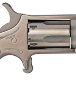 NAA 22LR Mini-Revolver 22LR 1.12" Barrel, 5rd Rosewood Grip Stainless