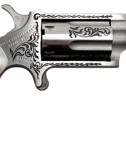 NAA 22M 1 5/8" 50TH Anniversary Engraved, White