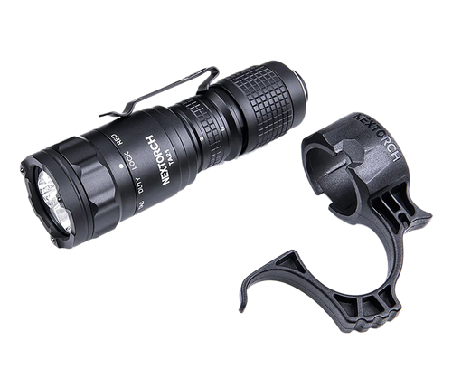 Nextorch Tactical Flashlight Set Black 1300 Lumens