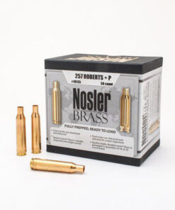 Nosler Unprimed Brass Cases .257 Roberts +P, 50 Count