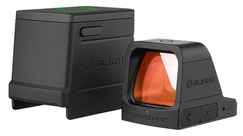Osight Red Dot Matte Black 1x 3 MOA Red Dot Reticle, Magnetic Charging Cover, 407c/507c footprint