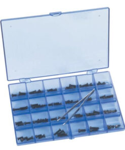 Pachmayr Master Gunsmith Screw Kit, 277 Pieces, Black