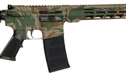 Patriot Ordnance P-15 5.56x45mm, 16.5" Barrel, RHODESIAN BRUSH STROKE CERAKOTE, A2 Style Grip, 30rd