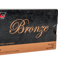 PMC Bronze 45 ACP, 230gr, Full Metal Jacket, 50rd Box