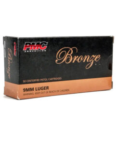 PMC Bronze 9mm, 147gr, Full Metal Jacket, 50rd Box