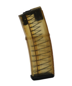 ProMag AR-15 Magazine, Anti-tilt Roller Follower, 5.56 NATO, 30 Rounds, Fits AR-15, Polymer, Clear