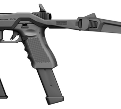 Recover Tactical 2021SLX-01 2021 Brace SLX MG45 Black