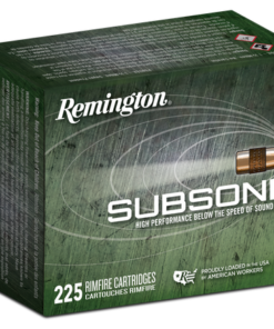 Remington Subsonic Rimfire 22 LR, 40gr, Hollow Point, 225rd Box