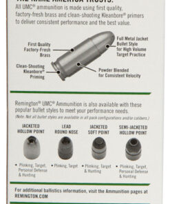 Remington UMC .38 Special 130gr Metal Case 50rd Box