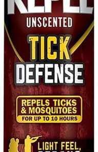 Repel Tick Defense Insect Repellent 15% Picaridin Aerosol Unscented