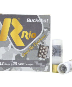 Rio Royal Buck 12 Ga, 2.75", 9 Pellets, 1 Buck Shot, 25rd Box