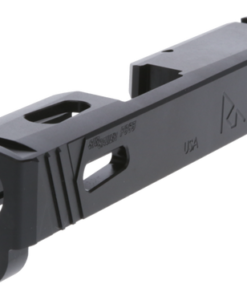 Rival Arms Sig P365 Slide, Recessed Slide Cuts, Front/Rear Serrations, Three Window Cuts For More Efficient Cooling and Airflow, Matte Black