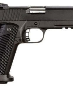 Rock Island Tac Ultra FSHC 9mm 5" Barrel, Overall Black Parkerized Finish Steel Beavertail Frame, Serrated Slide & Black G10 Grip, 17 Rd
