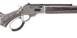 Rossi R95, Laminated, 45-70 Govt Lever Action, 18" Barrel, Optic Rail, Stainless Steel Finish, 5 Rounds