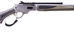Rossi R95 Laminated 45 Long Colt, 18" Barrel, Matte Finish, Silver, Ghost Ring Sight, Picatinny Rail, Laminated Stock, 8 Round