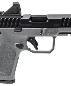 Rost Martin RM1C Bundle *CA Compliant Compact 9mm 4" Match Grade Barrel, Stone Gray Frame, Viridian RFX-11 Green Dot, 4x 10 Rd