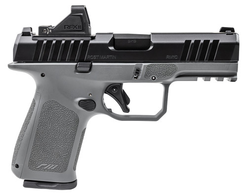 Rost Martin RM1C Bundle *CA Compliant Compact 9mm 4" Match Grade Barrel, Stone Gray Frame, Viridian RFX-11 Green Dot, 4x 10 Rd