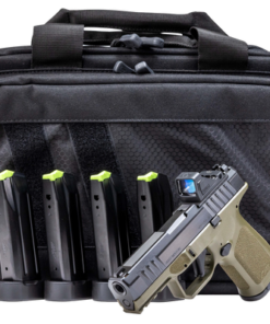 Rost Martin RM1C *CA Compliant 9mm 4" Match Barrel, Black Nitron Steel Serrated w/Optic Slide, OD Green Polymer Frame, 10 Rd