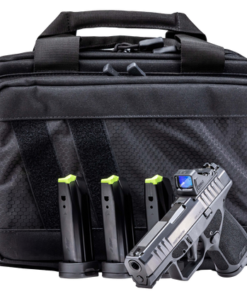 Rost Martin RM1S Bundle *CA Compliant Sub-Compact 9mm 3.60" Match Grade Barrel, Black Frame, Viridian RFX-11 Green Dot, 4 x 10 rd Mags