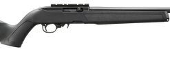 Ruger 10/22 22 LR, 18.5" Barrel, Satin Finish, Black, Polymer Stock, Scope Base, Manual Safety, 10rd Rotary Magazine