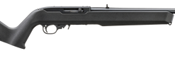 Ruger 10/22, 22 LR, 18.5" Threaded Barrel, 1/2X28, Black, Magpul X-22 Stock, Adjustable Rear Sight, Gold Bead Front Sight, Manual Safety, 10rd...