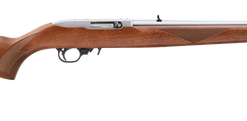 Ruger 10/22 Sporter 22 LR, 18.5" Barrel, Clear Satin, Walnut Stock, Adj Rear, Gold Bead Front, 10rd