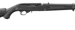 Ruger 10/22 Takedown, 22 LR, 16.4" Steel Barrel, Threaded 1/2X28, Satin Finish, Black, Ruger Flash Suppressor, Synthetic Stock, Adjustable Rear...