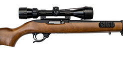 Ruger 10/22 Used .22 LR, 18.5" Barrel, Bushnell 3-9x40mm Scope, Blued, Wood, 10rd