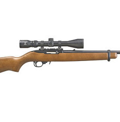 Ruger 10/22 Viridian EON 3-9x40 Scope Combo 22LR, Satin Black, Wood