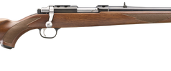 Ruger 77/44 44 Magnum, 16.6" Threaded Barrel, Blued, Walnut Stock 4rd