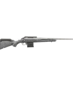 Ruger American Rifle Gen 2 204 Ruger, 20" Threaded Barrel, Gray Splatter, 10rd